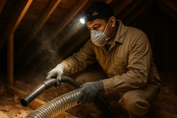 Professional air duct cleaning in Fairview
